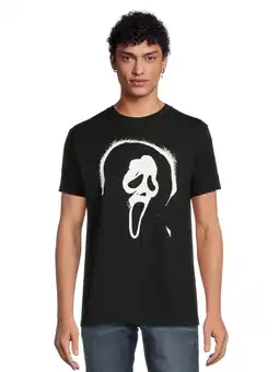 Walmart Ghost Face Men's and Big Men's Graphic Tee Shirt, Sizes S-3XL offer