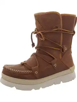 Walmart Manitobah Mukluks Womens WP PACIFIC Leather Lace up Winter & Snow Boots offer