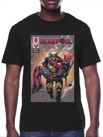 Walmart Deadpool, Mens Graphic Print Short Sleeve Tee, Poolverine Onesided, Sizes S-3XL offer