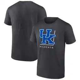 Walmart Men's Fanatics Charcoal Kentucky Wildcats Fundamentals Halved Team T-Shirt offer