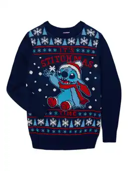 Walmart Lilo and Stitch Boys Sweater, Sizes 4-18 offer