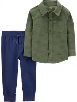 Walmart Carter's Child of Mine Toddler Boy Outfit Set, 2-Piece, Sizes 12M-5T offer