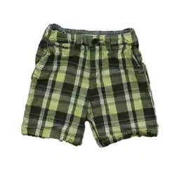 Walmart Pre-owned: RUUM Boys Yellow | Gray Plaid Shorts size: 3T (Fair) offer