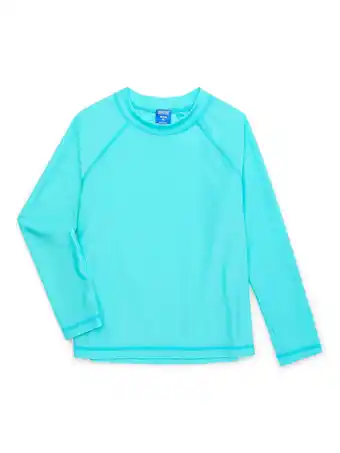 Walmart Ocean Gear Boys Long Sleeve Rash Guard, Sizes 4-18 offer