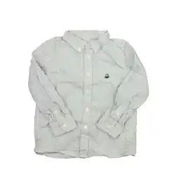 Walmart Pre-owned: Benetton Boys Blue | Red Plaid Button Down Long Sleeve size: 3-4T (Good) offer