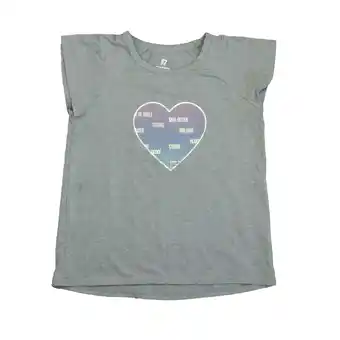 Walmart Pre-owned: Runway Girls Gray Heart Athletic Top size: 8-10 Years (Good) offer