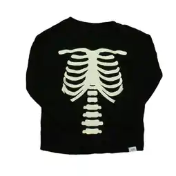 Walmart Pre-Owned Gap Boys Black Skeleton Long Sleeve T-Shirt size: 2T (Good) offer