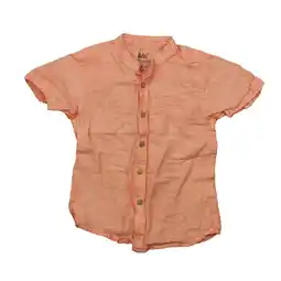 Walmart Pre-Owned Primark Girls Coral Button Down Short Sleeve size: 2-3T (Good) offer