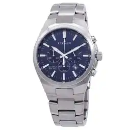 Walmart Citizen Chronograph Quartz Blue Dial Men's Watch AN8170-59L offer