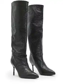 Walmart All Saints Womens Nori Shimmer Boot Tall Pointed Toeq Knee-High Boots offer