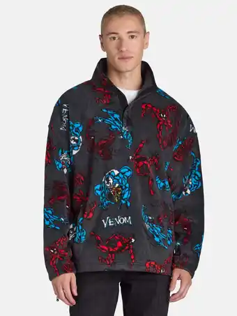 Walmart Venom Men's & Big Men's Polar Fleece Sweatshirt, Sizes XS-3XL offer