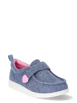 Walmart Wonder Nation Toddler Girls Moc Toe Shoes offer