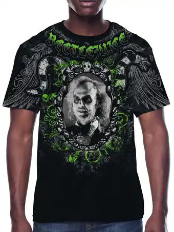 Walmart Beetlejuice, Mens Graphic Short Sleeve Tee, Sizes XS-3XL offer