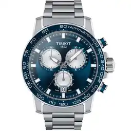 Walmart Tissot Men's Supersport Blue Dial Watch - T1256171104100 offer