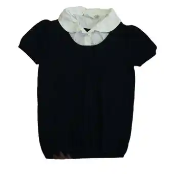 Walmart Pre-owned: The Children's Place Girls Navy | White Sweater size: 16 Years (Good) offer