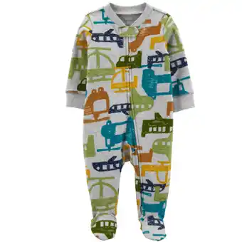 Walmart Carter's Baby Boys One Piece Pajamas - Size 3 Months offer