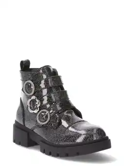 Walmart Justice Little Girl & Big Girls 3-Strap Buckle Boots offer