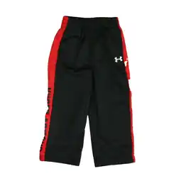 Walmart Pre-Owned Under Armour Boys Black | Red Athletic Pants size: 2T (Good) offer