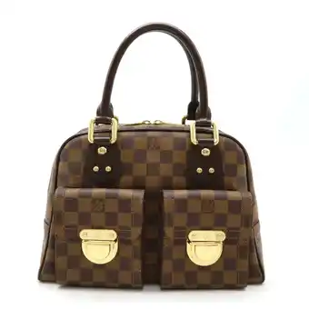 Walmart Pre-Owned LOUIS VUITTON Damier Manhattan PM Handbag Brown SP Order Special N48173 (Good) offer