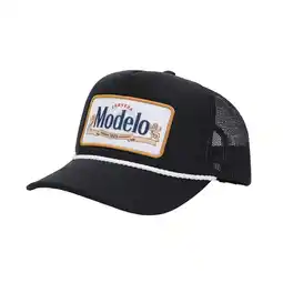 Walmart Bioworld Modelo Adjustable Snapback Trucker Hat, Black offer