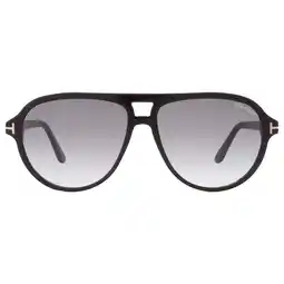 Walmart Tom Ford Jeffrey Gradient Smoke Pilot Men's Sunglasses FT0932 01B 59 offer