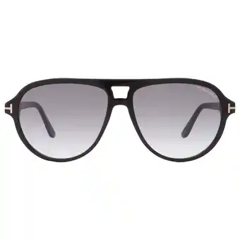 Walmart Tom Ford Jeffrey Gradient Smoke Pilot Men's Sunglasses FT0932 01B 59 offer