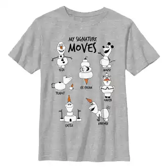 Walmart Boy's Frozen 2 Olaf Signature Moves Graphic T-Shirt offer