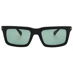 Walmart Salvatore Ferragamo Teal Rectangular Men's Sunglasses SF2015S 001 53 offer