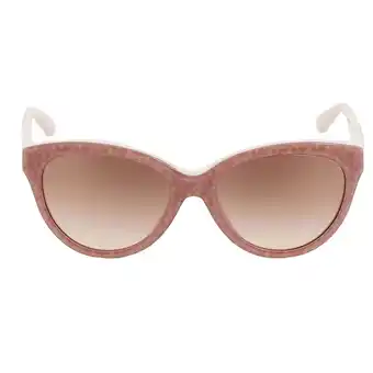 Walmart Michael Kors 0MK2158 310511 Makena Cateye Mk Signature Pvc Ballet Pink Sunglasses for Womens offer