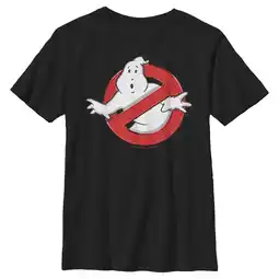 Walmart Boy's Ghostbusters Classic Logo Graphic Tee Black X Large offer