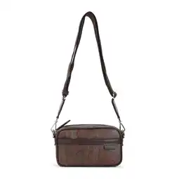 Walmart Etro Man Crossbody Brown Cotton Camera Bag Brown offer