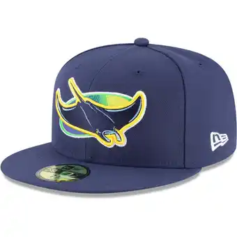 Walmart Men's New Era Navy Tampa Bay Rays Alternate Authentic Collection On-Field 59FIFTY Fitted Hat offer