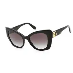 Walmart Dolce & Gabbana DG 4405 Plastic Womens Cat-Eye Sunglasses Black 53mm Adult offer