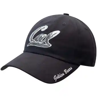 Walmart Women's Navy Cal Bears Sparkle Adjustable Hat offer