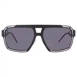 Walmart Dolce & Gabbana DG2270 3276/87 Sunglasses Men's Matte Black/Dark Grey Lens 57mm offer