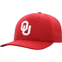 Walmart Men's Top of the World Crimson Oklahoma Sooners Reflex Logo Flex Hat offer