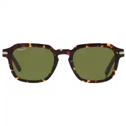 Walmart Salvatore Ferragamo Green Square Men's Sunglasses SF1089S 219 52 offer