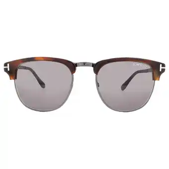 Walmart Tom Ford Men's Henry Square Sunglasses FT0248 offer