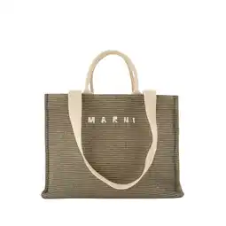 Walmart Marni Man Large Shopper Bag - Cotton - Green Green offer