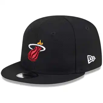 Walmart Newborn & Infant New Era Black Miami Heat My First 9FIFTY Evergreen Adjustable Hat offer