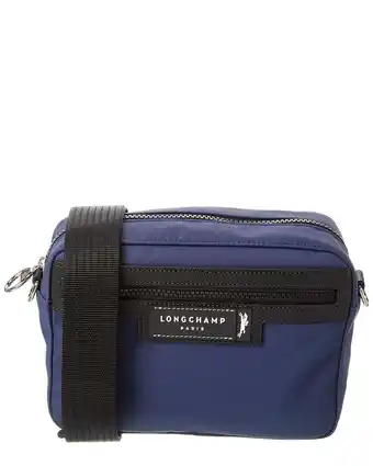 Walmart Longchamp Le Pliage Energy Canvas Cross Body Messenger Bag, Blue offer