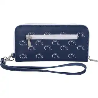 Walmart Women's Penn State Nittany Lions Zip-Around Wristlet Wallet offer