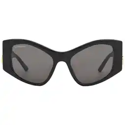 Walmart Balenciaga Grey Cat Eye Ladies Sunglasses BB0287S 001 55 offer