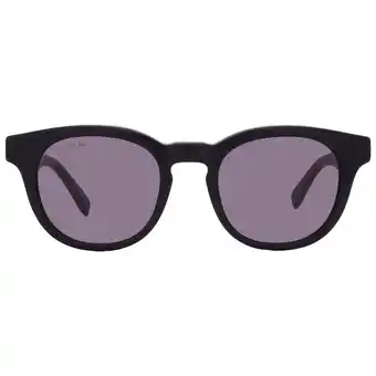 Walmart Lacoste Smoke Oval Unisex Sunglasses L6006S 001 49 offer