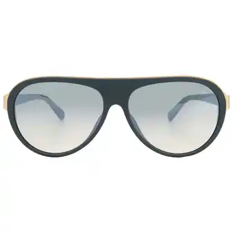 Walmart Guess Smoke Mirror Pilot Men's Sunglasses GU00125 20C 60 offer