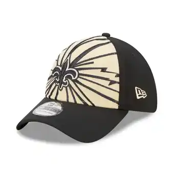 Walmart Men's New Era Gold/Black New Orleans Saints Shattered 39THIRTY Flex Hat offer