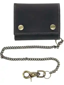 Walmart CTM RFID Hunter Leather Chain Wallet (Men) offer