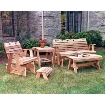 Walmart Cedar Country Hearts Glider Collection offer