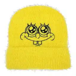 Walmart SpongeBob SquarePants Character Adult Magic Jacquard Beanie offer