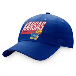 Walmart Men's Top of the World Royal Kansas Jayhawks Slice Adjustable Hat offer